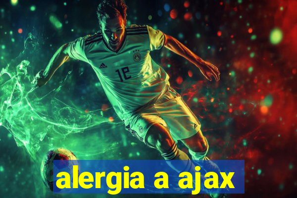 alergia a ajax